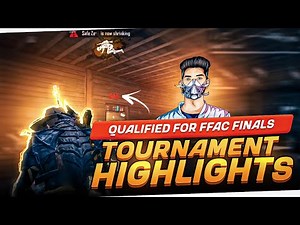 GRINDING FOR FFAC FINALS 🔥|| TOURNAMENT HIGHLIGHTS BY ICONIC | #champions