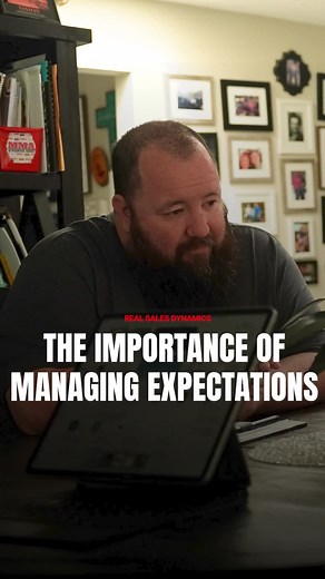 The Importance of Managing expectations #Sales #Successmindset #Expectationsetting