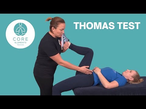 Thomas Test - Assessing for anterior hip and quadriceps tightness