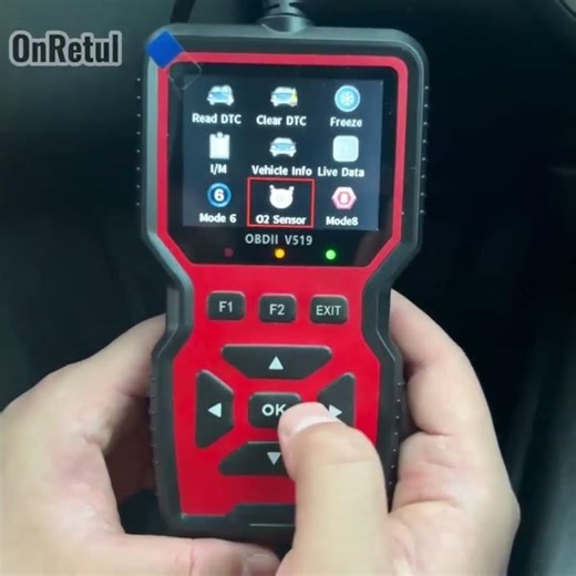 V519 전문 OBD2 스캐너 - USB 전원을 사용하는 자동차 진단 도구, 실