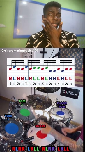 Simple paradiddle exercise