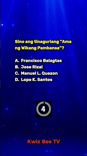 Sino ang tinaguriang Ama ng wikang Pambansa?