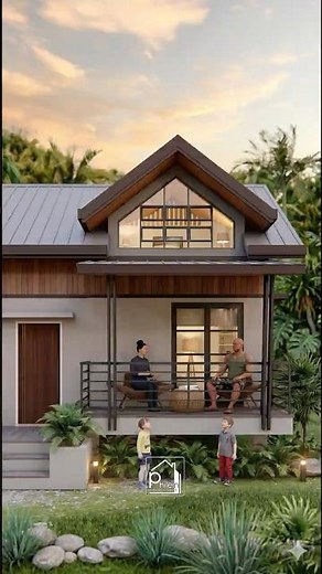 82sqm Modern Small House Design | 3 Bedrooms + Attic Tour #phileinbudgethomes