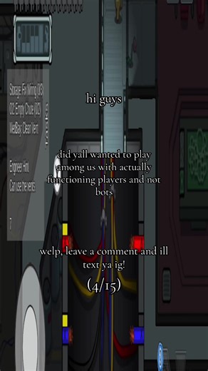 pleaseeeee? #fyp #fypppppppppppppp #amongus #amongusvideo #gaming Core Setting The characters are small crew members working for a large, space-faring organization. They travel between ships, planets, and outposts. Their job is simple: maintain their facilities. The problem is the Impostors—entities that mimic the crew and infiltrate missions. Among Us never gives full narrative text, so everything is pieced together from map details, tasks, roles, and visual storytelling. The tone is more myste
