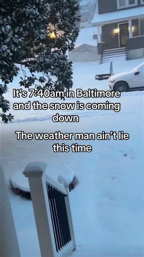 The weather man didn’t lie this time