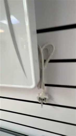 Electric Heater Wall Mounted Slim Convector Digital Timer 1Kw