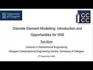 Discrete Element Modelling: Introduction and Opportunities for Wave Structure Interaction