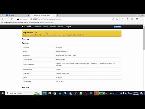 Tutorial cara install OpenWrt Xiaomi Mi Router 4C