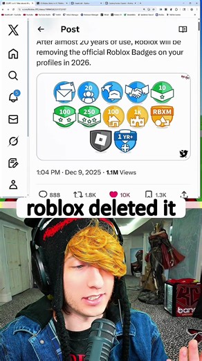 Roblox Deletes All Profile Badges: What You Need to Know