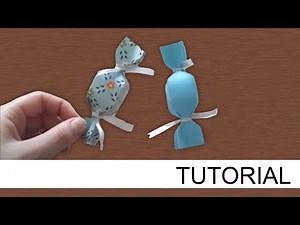 Tutorial: Geschenkverpackung im Bonbon-Design | Carmens bunte Bastelwelt