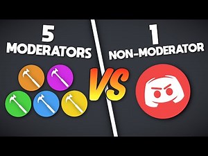 5 Discord Moderators vs 1 Secret Non-Moderator (Ft. ‪@CustomName‬)