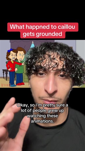 #greenscreen | caillou gets grounded