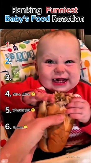 Funniest Baby Food Reactions!😂👶#shorts, #funnybaby, #babyreactions, #cutebaby, #trending, #viral