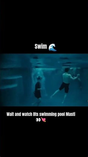 Wait and watch Bts swimming pool Masti 👀💘#bts #btasarmy #aarmy