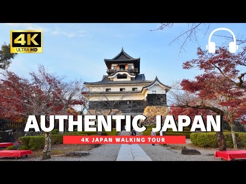 INUYAMA JAPAN 4K ASMR Walk: National Treasure Castle & Historic Town Walk