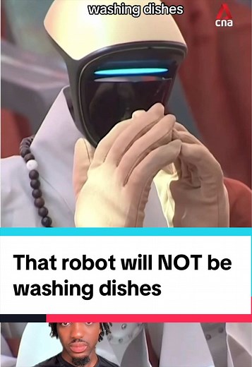 That robot will NOT be washing dishes #marco #robot #ai #monk | marco