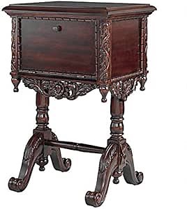 Design Toscano Lady Rebecca Victorian Bedside Table