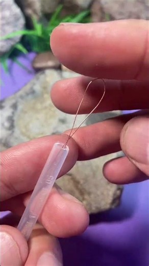 Smart Trick For Threading Needle #shortvideo #needlework