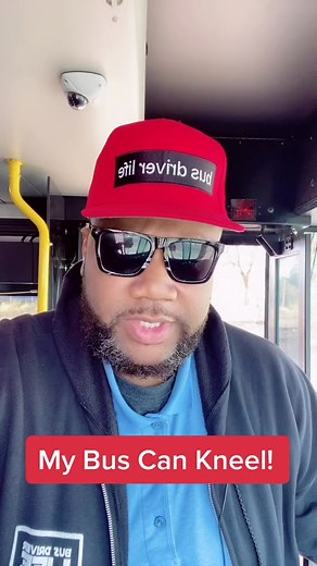 Transit Buses Can Kneel for Easy Access