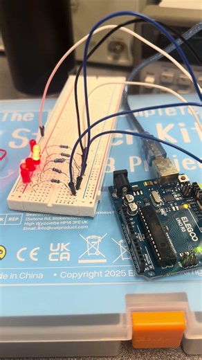 Turn on Led Randomly #arduino #dothingsyoudontwanttodo #arduinoproject #coding