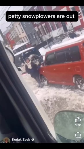 Hookah Anonymous😮‍💨😶‍🌫️👤 on Instagram: "petty snow plower purposely blocking people cars in 😩❄️ #snow #snowday"