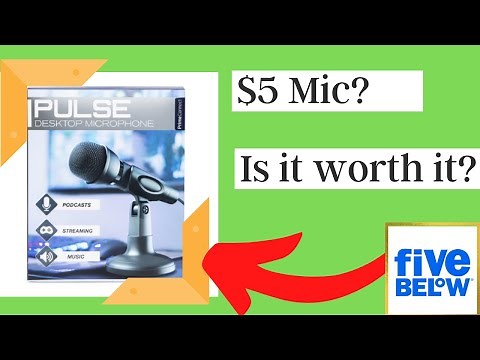 Is the Five Below Microphone Worth It??