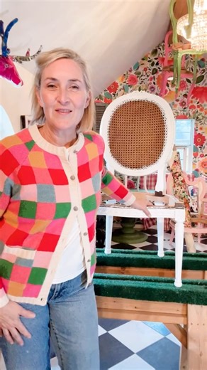 Ever thought about learning Upholstery yourself? Today is the last day to join my online course, DIY Upholstery for beginners. In this course, you’ll learn to do Chairs just like what you see me doing here. We obsess about fabrics in this course. That’s the whole point of me doing chairs! The courses structured so that you go at your own pace, can rewatch as much as you need to, and you’ll have lifetime access. Go here to join: https://chairwhimsy.com/course/ | Chair Whimsy