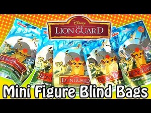 Disney Junior The Lion Guard Series1 Collectible Mini Figure Blind Bags