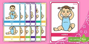 Baby Sign Posters: Animal Signs