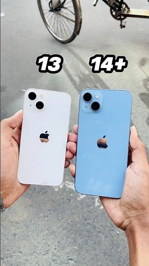 iPhone 13 Vs iPhone 14 Plus || Camera Zoom Test! #shorts