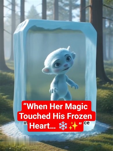 When Her Magic Touched His Frozen Heart… ❄✨#englishmoralstories #fairytale