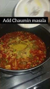 Tasty Maggie Chowmein Recipe | Easy Maggie #recipe #kitchen #maggi #shorts #teastymaggi