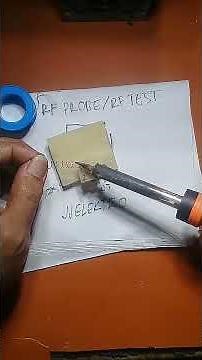 simple RF meter. RF tester. RF detector. RF probe