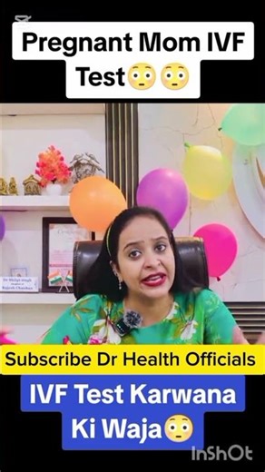 Pregnant Mom IVF Checkup | Important Tests During IVF Pregnancy Dr Health Officials