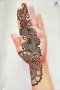 5.6K views · 213 reactions | Beautiful simple arabic mehndi design #mehndi #design #easy #henna #art #beautiful #gorgeous #hennaart #latest #artist #mehndiworld #hennalove | Mehndi World | Facebook