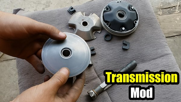 Boost Your Honda Dio: Yamaha Variator & Big Pulley Mod for Improved Transmission Performance!
