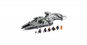 LEGO Con Star Wars: The Mandalorian Sets - Imperial Light Cruiser, Boba Fett's Starship, and Imperial Armored Marauder