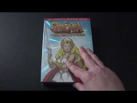 She-Ra Princess Of Power The Complete Original Series DVD Unboxing.