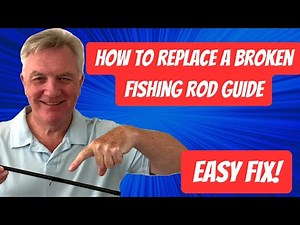 Broken a Fishing Rod Guide? - Fix it Yourself for Free with this Easy Tutorial!