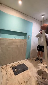 5.6K views · 12 reactions | Can't wait to see this beauty finished  hhtiling The start of a master bathroom  This one is going to be special! #nortonabrasives #tile #tileinstallation #tileinstaller #tiler #tiles #plasterer #Tilers | Norton Abrasives | Facebook