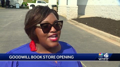 Goodwill launches its first thrift bookstore in Greenville, South Carolina