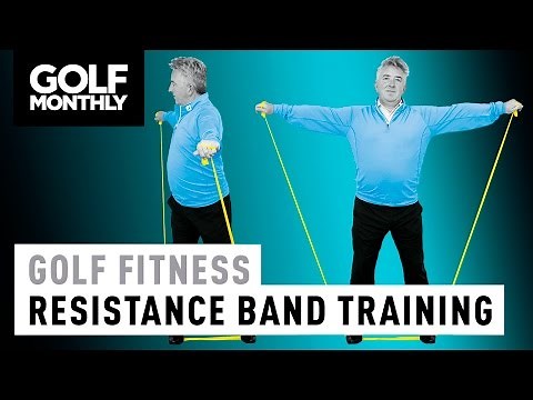 Golf Fitness Drills - Resistance Band Training