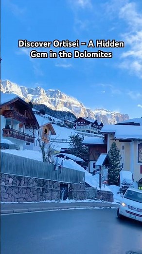 Discover ORTISEI– A Hidden Gem in the DOLOMITES #travel #italy #trendingshorts