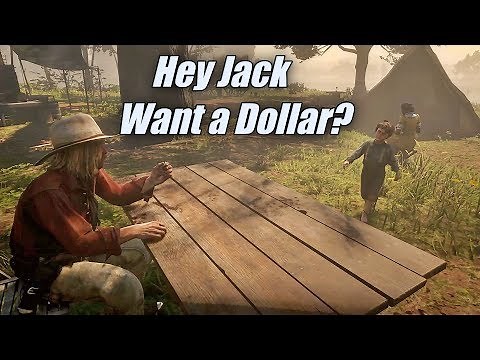 Micah Toys with Jack / Hidden Dialogue / Red Dead Redemption 2