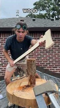 Testing New Materials For Our Axes... Which One Is The Best?