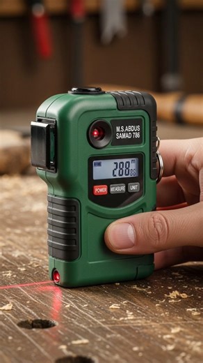 Mini Laser Distance Meter 📏 | Compact Measuring Tool #LaserMeasure #DistanceMeter #MeasuringTool