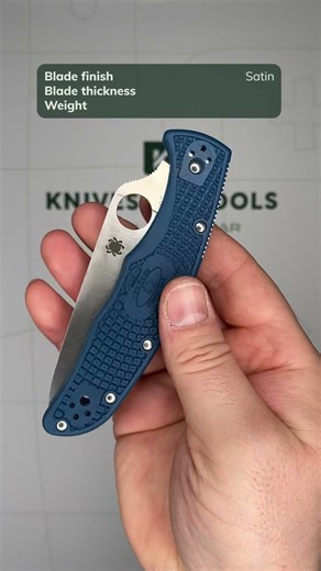 Spyderco Endura 4 CPM SPY27 C10PCBL Cobalt Blue FRN pocket knife