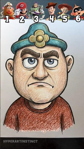How to Draw New Character from Toy Story 5 😍 #drawing #toystory