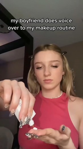 BF DOES VOICE OVER TO MY MAKEUP ROUTINE | Kelly Gallo | Facebook