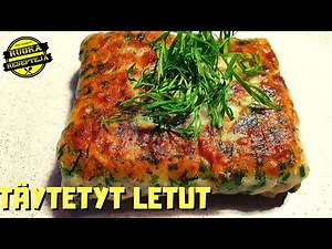 TÄYTETYT LETUT - RESEPTIT
